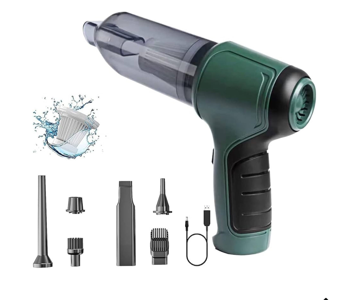 Mini Aspirapolvere Portatile 2 in 1 – Pulizia Smart Ovunque!