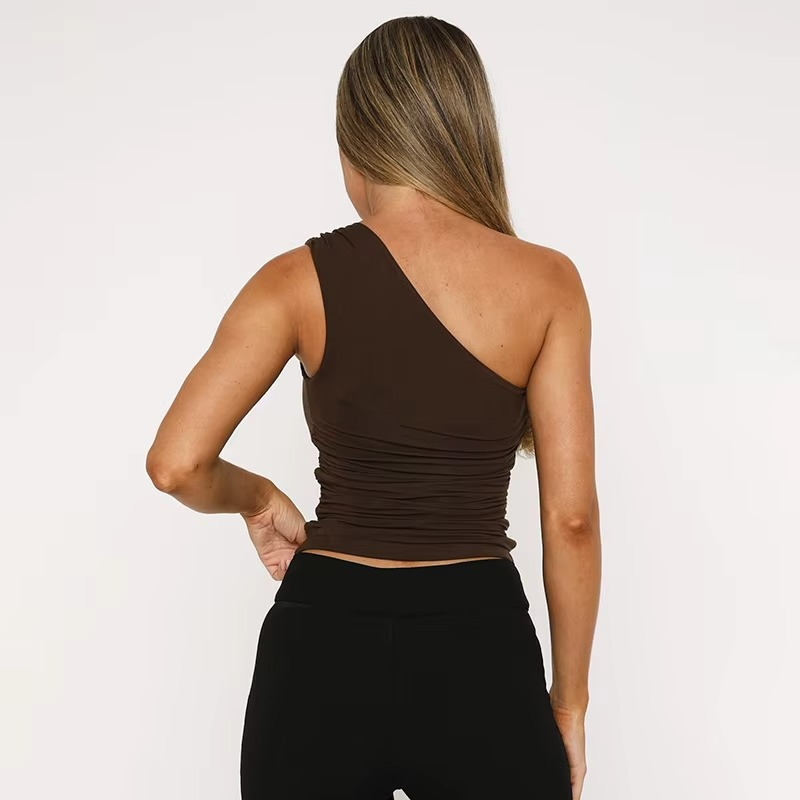 Berrish - canotta one spalla donna chic